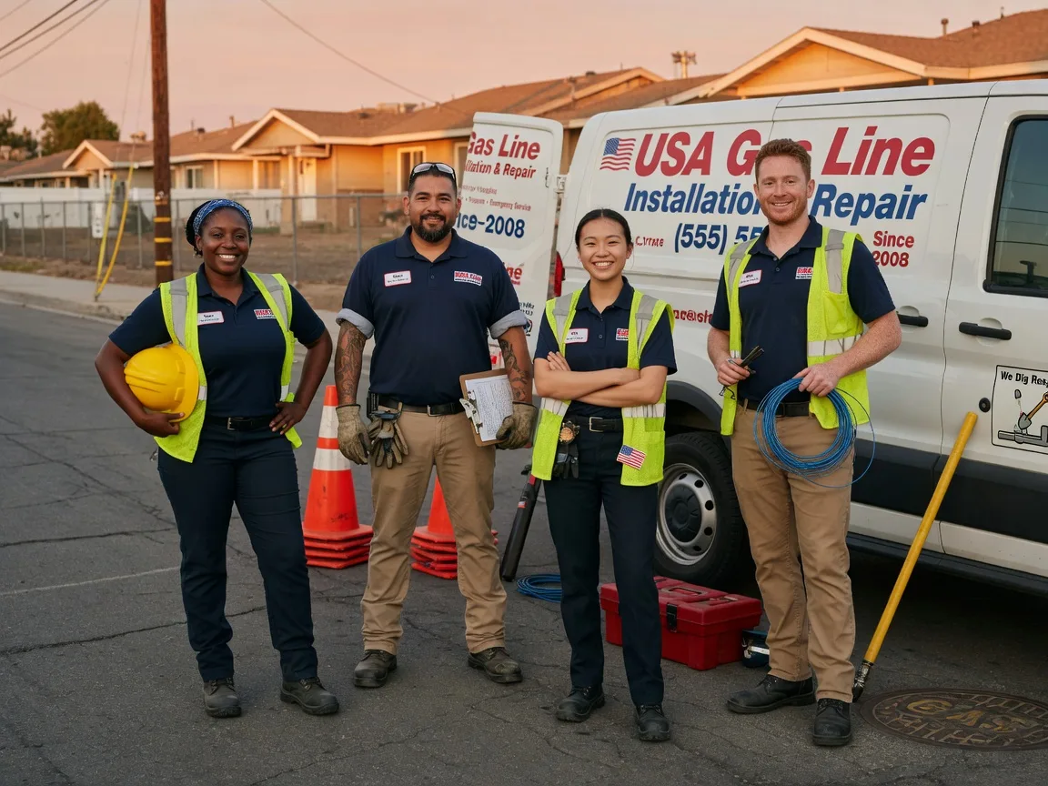 Gas Line Installation company in Bishop, TX